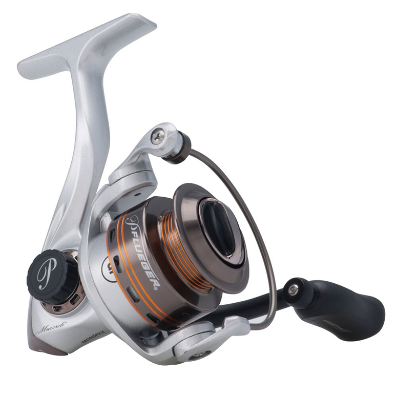 Pflueger Monarch Ice Spinning Reel, Clam, 110/6 , 4.2:1, 5BB, Size 20 