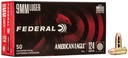 Federal American Eagle 9mm 124 Gr FMJ Box of 50