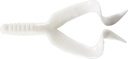 Mister Twister DT7M 1 Double Tail 4" Lure White