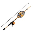 Ready 2 Fish R2F5-PANFISH-SP-X R2F5 Panfish Light Spinning Combo with Kit - 5' 6" Medium-light