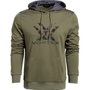 Vortex Hoodie: Lichen Core Logo Performance Size L