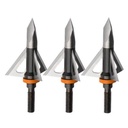 Wasp Archery Broadhead Drone 3 Blade Fixed 100 Grain 3 Pack 1 1/8″ Cut