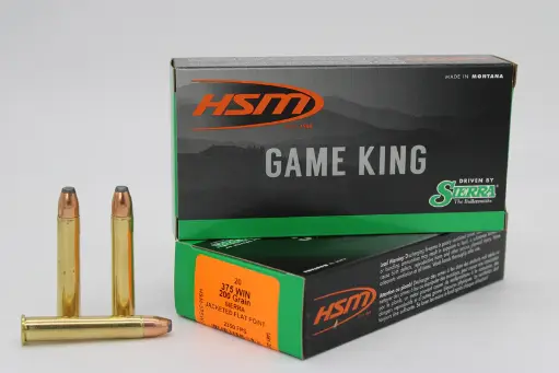 HSM GameKing 375 Winchester Pro- Hunter Ammo 200 Grain 20 Count 