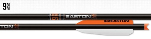 Easton 9mm Crossbow Bolts 6 pack with 4" Vanes 6 pack