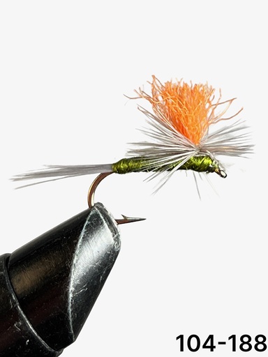 Dry Flies Blue Winged Olive Hi-Vis #10