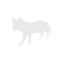 Birchwood Casey AR500 3/8" Silhouette / 3-Hole-Coyote