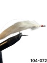 Pike Flys White Bunny Pike Fly 5/0