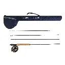 Pflueger Combos Fly - President XT Fly Combo, 9', 4/5/6, WF5+50 (20lb Dacron), 6 wt 