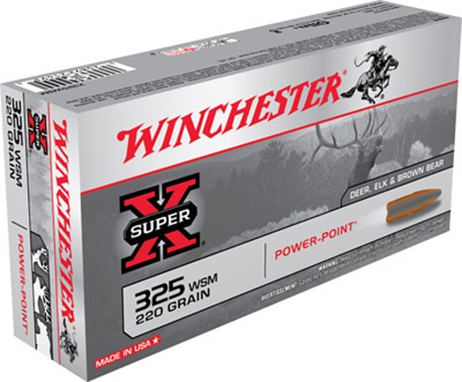 Winchester CF Ammo 325 WSM 220 gr. Power-Point® 