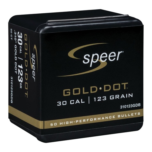 Speer Gold Dot Bullet 30Cal 123Gr