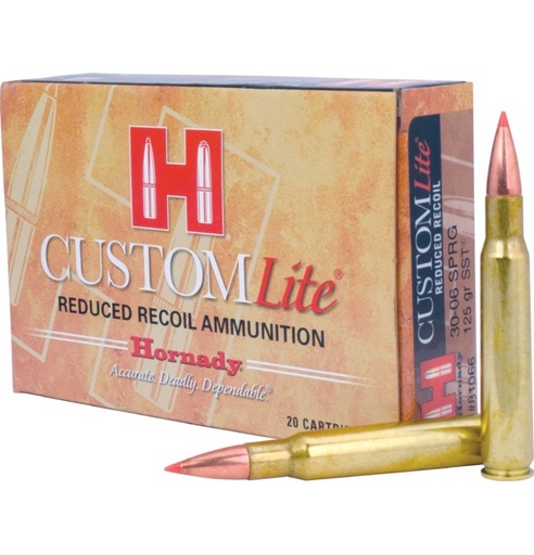 Hornady Ammo 30-06 Sprg 125 Gr SST Lite 
