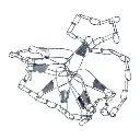 Eagle Claw 9 Snap Chain Stringer 46" 1PK
