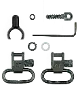 Grovtec Two Piece Barrel Band Swivel Set
