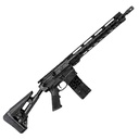 Crusader Arms Backland Comp Rifle 5.56 Nato / .223 Rem, 18.6" Barrel, Black