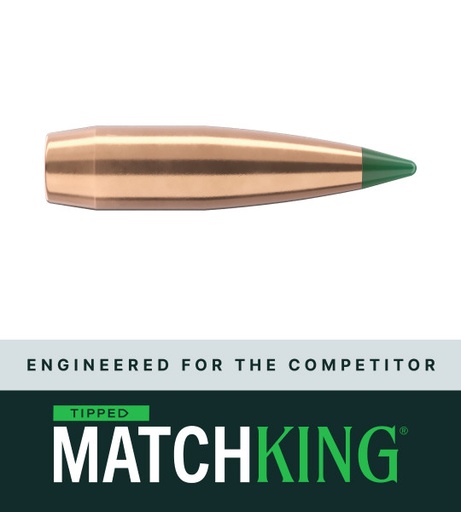 Sierra 30 Cal 168Gr Tipped MatchKing (TMK) 