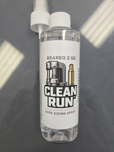 Clean Run Case Sizing Spray