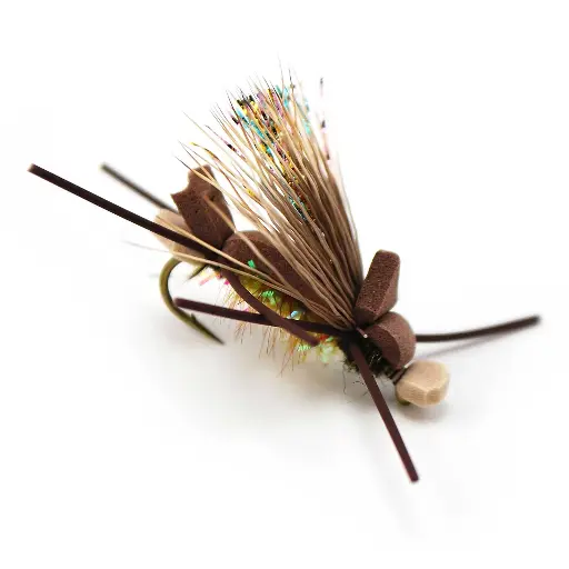 Dry Flies Army Ant Olive #10