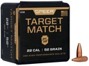 Speer Target Match 224. 52GR BTHP