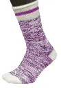 Ladies Wool In Socks Purple