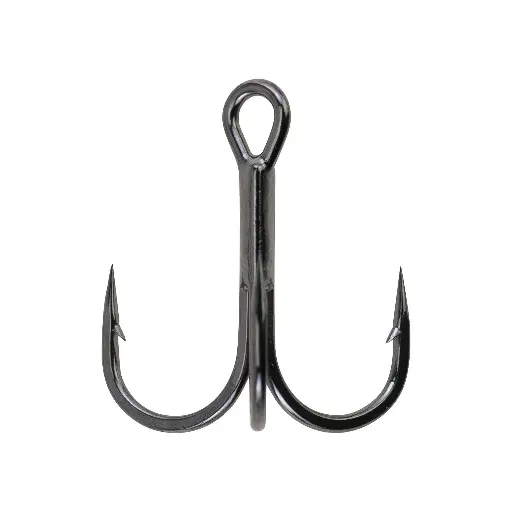 Berkley Fusion19 Treble 1x Hooks Blk Nickel Qty 8