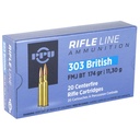 PPU Prvi Partizan - 303 British, 174gr, FMJ-BT, Box of 20