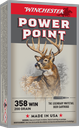 Winchester Super-X Rifle Ammo 358 Win. 200 gr. Power Point (20 Rounds)